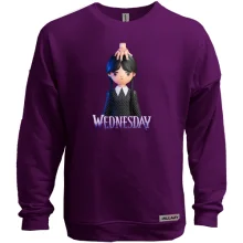 Світшот без начосу Wednesday and Thing