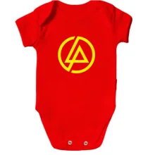 Детское боди Linkin Park (круглый логотип)