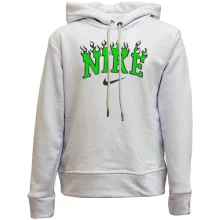 Детское худи без начеса с лого Nike в пламени