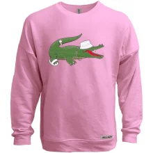 Світшот без начосу "Стильний Lacoste"