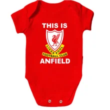 Детское боди This Is Anfield