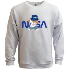 Світшот без начосу з ведмедиком "NASA"
