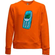 Детский свитшот без начеса с легендарной Nokia