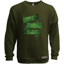 Свитшот без начеса "Green"