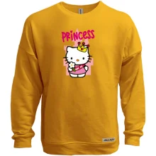 Свитшот без начеса "Хелло Китти - Princess"