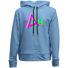 Детское худи без начеса "Бумага А4"