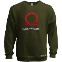 Свитшот без начеса с лого "God of War"