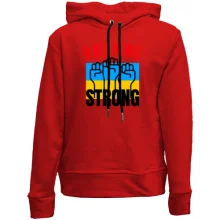 Детское худи без начеса "Ukraine Strong"
