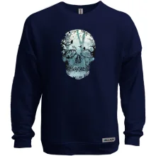 Свитшот без начеса "Forest Skull"
