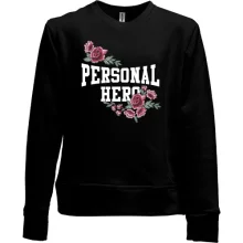 Детский свитшот без начеса Personal hero