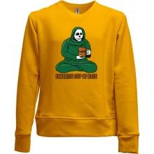 Детский свитшот без начеса Favorite cup of hate