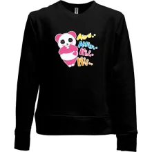 Детский свитшот без начеса Pink Panda