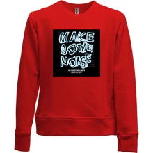 Детский свитшот без начеса Make some noise