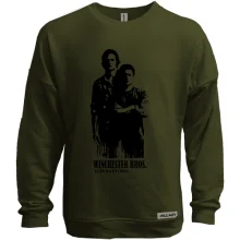 Свитшот без начеса "Winchester bros." (supernatural)