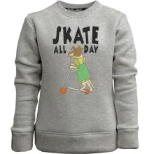 Дитячий світшот без начосу Skate all day