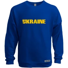 Свитшот без начеса с птичкой "Ukraine"