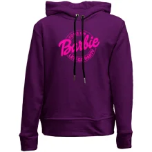 Детское худи без начеса Barbie"Lets go party"