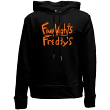Детское худи без начеса Five Nights at Freddy’s (надпись)