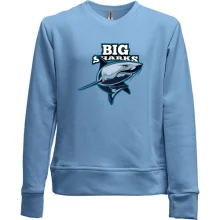 Дитячий світшот без начосу Big Sharks