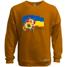Свитшот без начеса "Украинская флора"