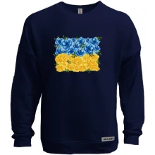 Свитшот без начеса "Цветущий флаг"