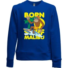 Дитячий світшот без начосу Born Malibu Monkey