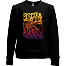 Детский свитшот без начеса Electric Blues Festival