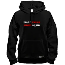 Толстовка Make russia small again
