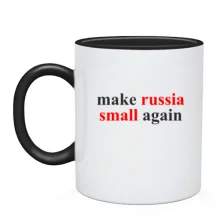 Чашка Make russia small again