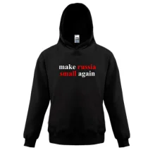 Детская толстовка Make russia small again