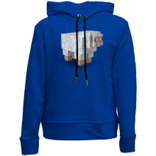 Детское худи без начеса Minecraft Овца