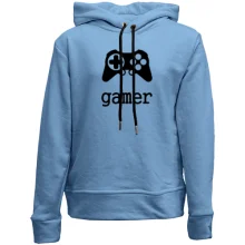 Детское худи без начеса Gamer с джойстиком