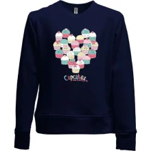 Детский свитшот без начеса Cake Heart