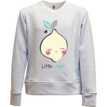 Детский свитшот без начеса Happy Little Lemon