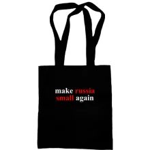 Сумка шоппер Make russia small again