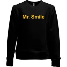 Детский свитшот без начеса Mr. Smile