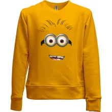 Дитячий світшот без начосу Minion face