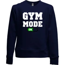 Детский свитшот без начеса Gym Mode On