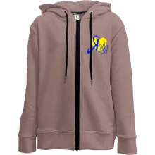 Детское худи на молнии "Я ♥ Украину"