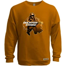 Свитшот без начеса Counter Strike АРТ