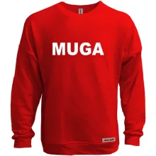 Свитшот без начеса MUGA (Make ukraine Great Again)