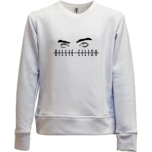 Детский свитшот без начеса Billie Eilish's eyes