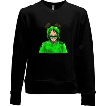 Детский свитшот без начеса Billie Eilish art