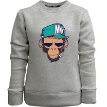 Детский свитшот без начеса MNK Monkey