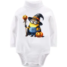 Дитяче боді з довгим рукавом Halloween Міньйон