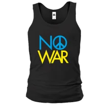 Майка с принтом «No War»