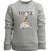 Детский свитшот без начеса VOGUE blonde girl