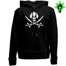 Детское худи без начеса Music pirates
