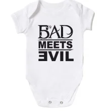 Детское боди Bad Meets Evil