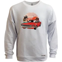 Світшот без начосу Ford Mustang Retro